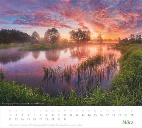 Produktbild: times&more Sonnige Momente Bildkalender 2027