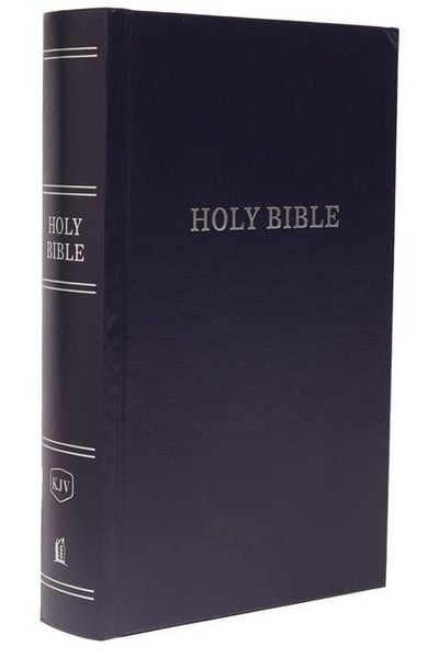 Produktbild: KJV, Pew Bible, Large Print, Hardcover, Blue, Red Letter, Comfort Print