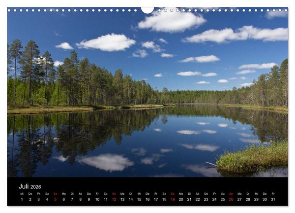 Produktbild: Finnland - Land der tausend Seen (Wandkalender 2026 DIN A3 quer), CALVENDO Monatskalender
