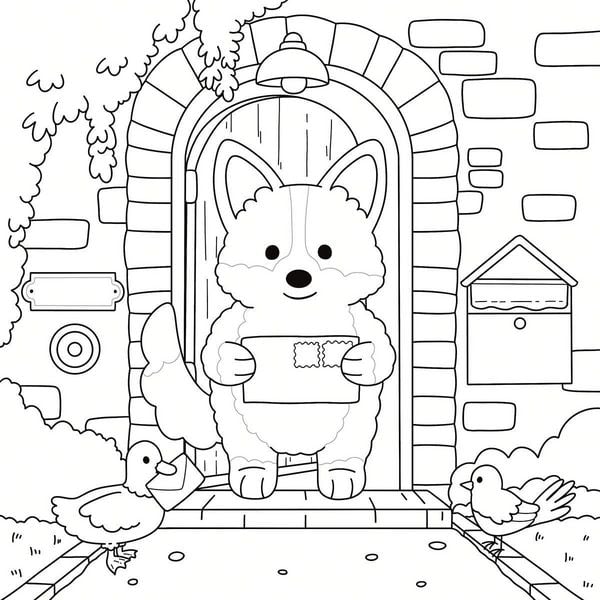 Produktbild: Cosy Coloring - Cottage Life mit Ente