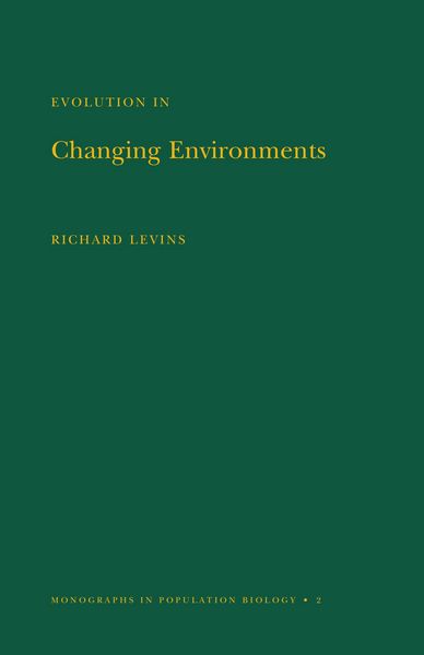 Produktbild: Evolution in Changing Environments