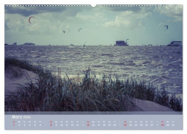 Produktbild: Mein St.Peter-Ording (hochwertiger Premium Wandkalender 2026 DIN A2 quer), Kunstdruck in Hochglanz