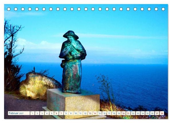 Produktbild: Im wilden Norden Spaniens, Asturien, Galicien, Picos de Europaa (Tischkalender 2027 DIN A5 quer), CALVENDO Monatskalender