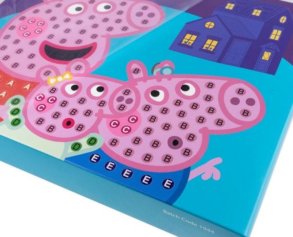 Produktbild: Craft Buddy CAJK-33PPP009 - Crystal Art Junior, Peppa Pig, 25x20cm, Diamant-Malerei-Set