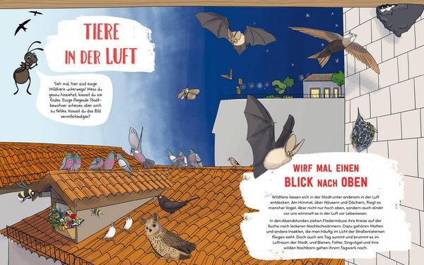 Produktbild: Wilde Tiere in der Stadt &ndash; Das Natur-Mitmachbuch