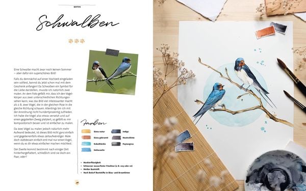 Produktbild: Die Kunst der Aquarellmalerei &ndash; Tiere: alle Watercolor-Grundlagen, Techniken und Motive Step by Step