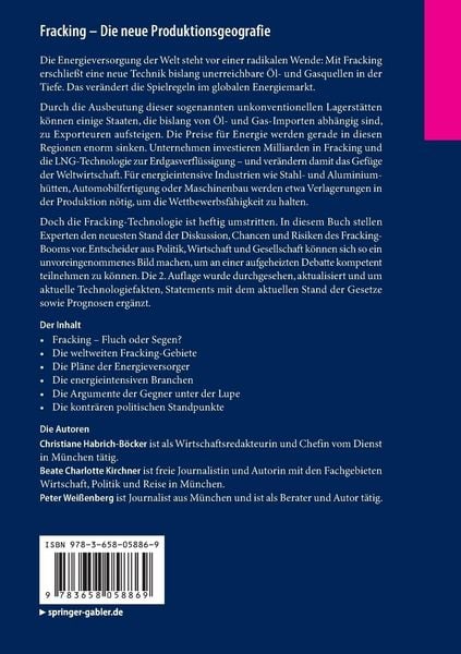 Produktbild: Fracking - Die neue Produktionsgeografie