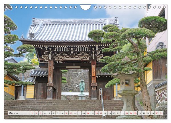 Produktbild: Japan das Land der aufgehenden Sonne (Wandkalender 2026 DIN A4 quer), CALVENDO Monatskalender