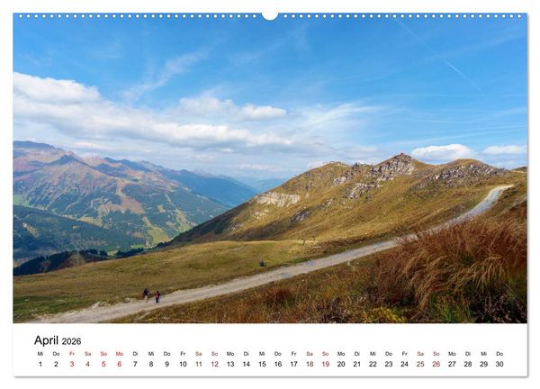 Produktbild: Die Gasteiner Berge Im Sp&auml;tsommer (Wandkalender 2026 DIN A2 quer), CALVENDO Monatskalender