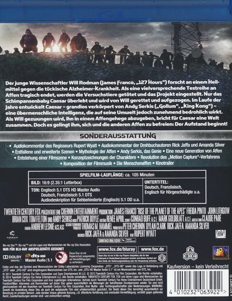 Planet der Affen: Prevolution