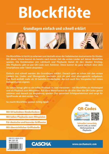 Produktbild: Blockfl&ouml;te - Schnell und einfach lernen