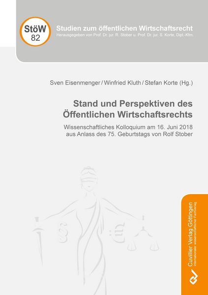 Produktbild: Stand und Perspektiven des &Ouml;ffentlichen Wirtschaftsrechts