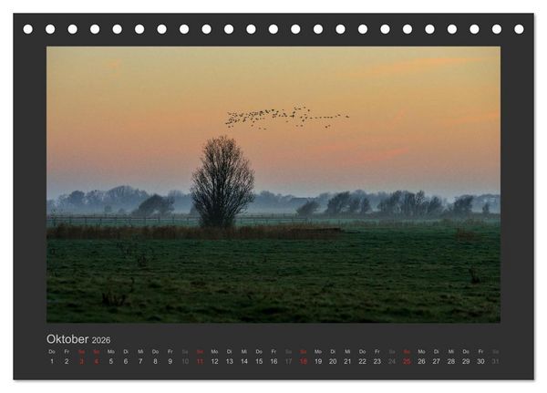 Produktbild: Impressionen aus St. Peter-Ording (Tischkalender 2026 DIN A5 quer), CALVENDO Monatskalender