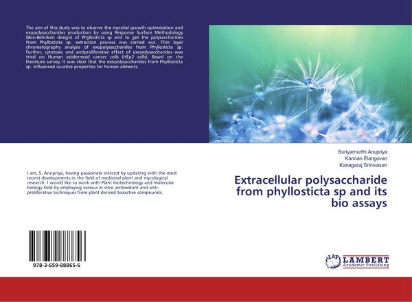 Produktbild: Extracellular polysaccharide from phyllosticta sp and its bio assays