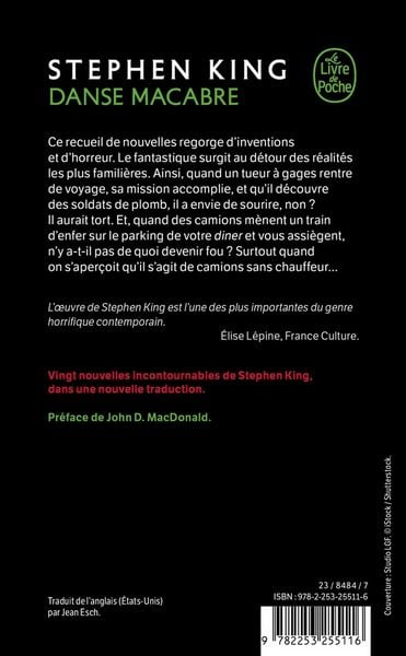 Produktbild: Danse macabre nouvelle traduction