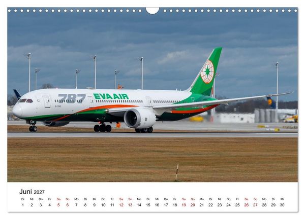 Produktbild: Boeing 787 Kalender (Wandkalender 2027 DIN A3 quer), CALVENDO Monatskalender