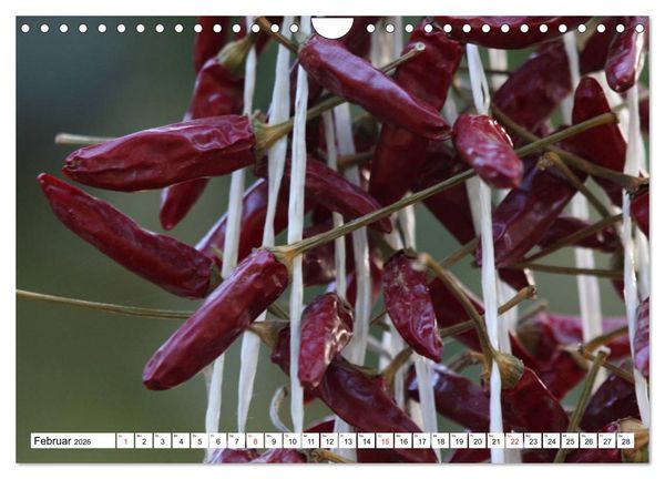 Produktbild: F&uuml;r Chili Liebhaber (Wandkalender 2026 DIN A4 quer), CALVENDO Monatskalender