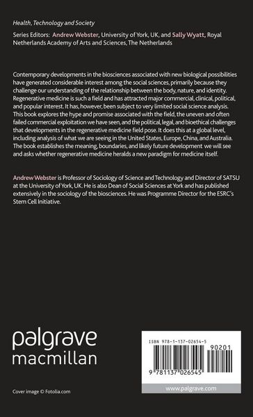 Produktbild: The Global Dynamics of Regenerative Medicine