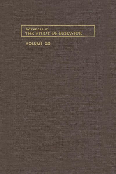 Produktbild: Advances in the Study of Behavior