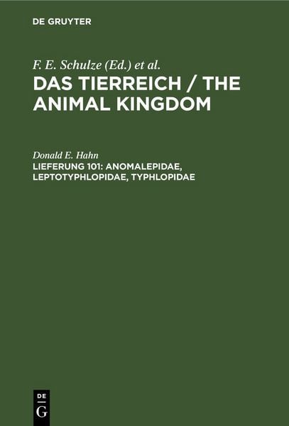 Produktbild: Anomalepidae, Leptotyphlopidae, Typhlopidae