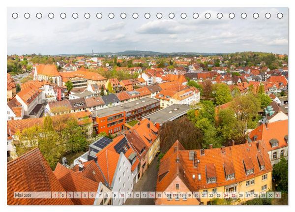 Produktbild: Historisches Osnabr&uuml;ck - Niedersachsen (Tischkalender 2026 DIN A5 quer), CALVENDO Monatskalender