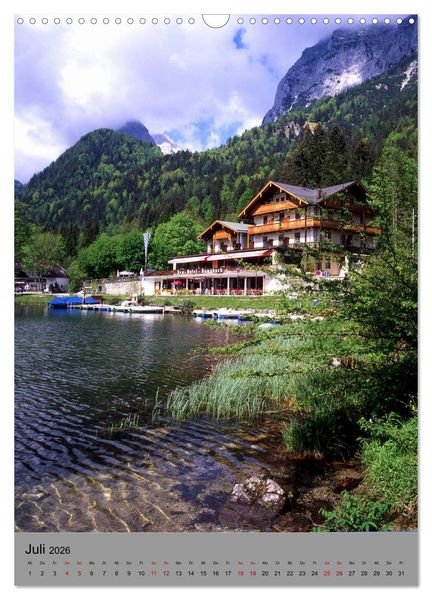 Produktbild: Wundersch&ouml;nes Berchtesgadener Land (Wandkalender 2026 DIN A3 hoch), CALVENDO Monatskalender