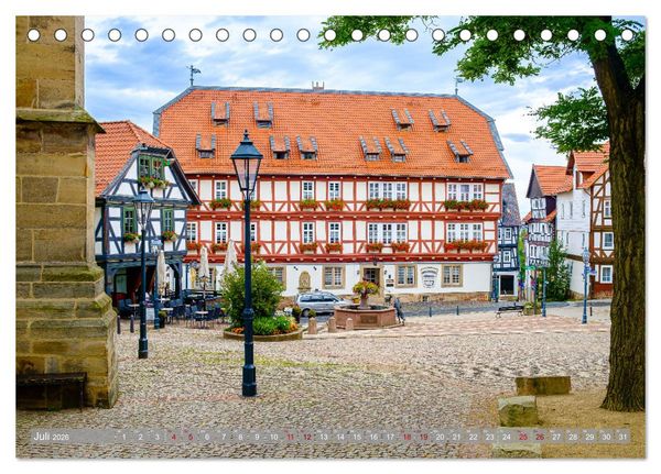 Produktbild: Ein Blick auf Wolfhagen (Tischkalender 2026 DIN A5 quer), CALVENDO Monatskalender