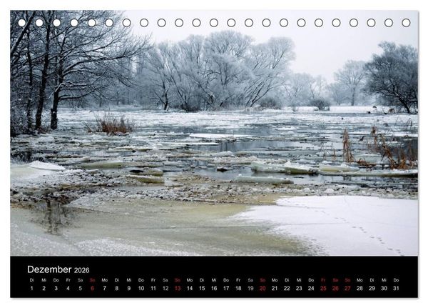 Produktbild: Vier Jahreszeiten im Havelland (Tischkalender 2026 DIN A5 quer), CALVENDO Monatskalender