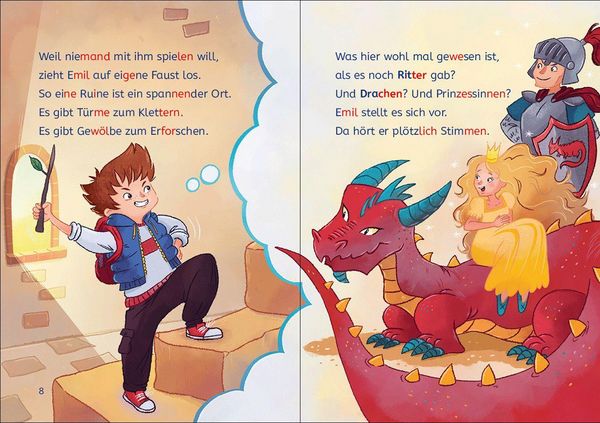 Produktbild: Lesel&ouml;wen 2. Klasse - Reise in den Wald der Drachen