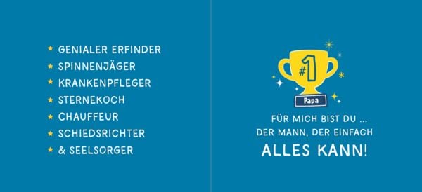 Produktbild: F&uuml;r den besten Papa der Welt