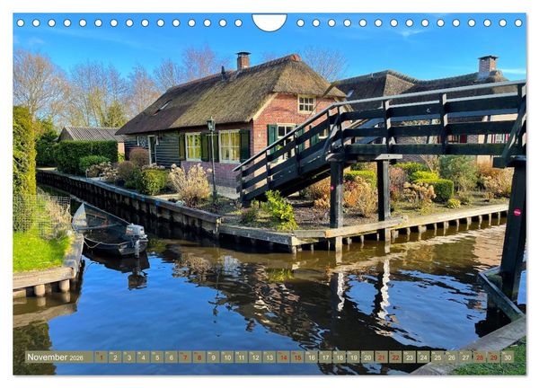 Produktbild: Erlebe mit mir die Niederlande (Wandkalender 2026 DIN A4 quer), CALVENDO Monatskalender