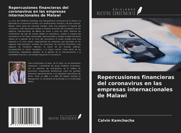 Produktbild: Repercusiones financieras del coronavirus en las empresas internacionales de Malawi