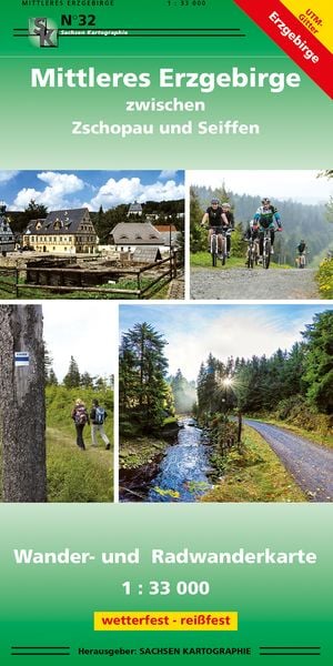 Produktbild: Mittleres Erzgebirge zwischen Zschopau und Seiffen