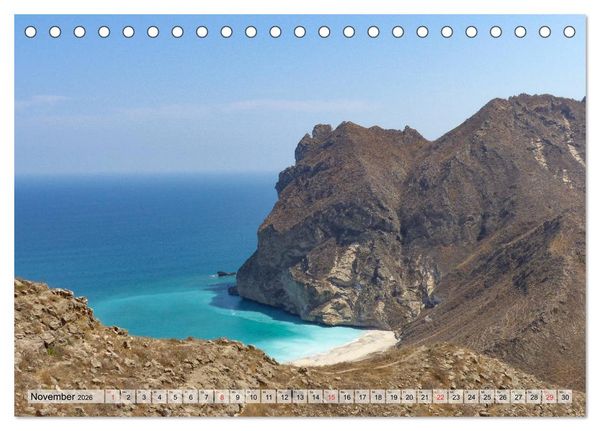 Produktbild: Oman - Impressionen (Tischkalender 2026 DIN A5 quer), CALVENDO Monatskalender