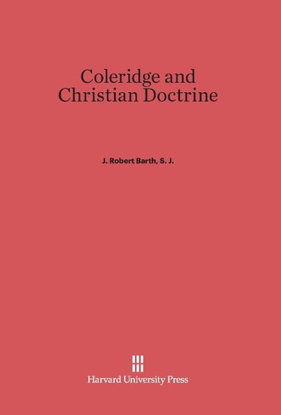 Produktbild: Coleridge and Christian Doctrine