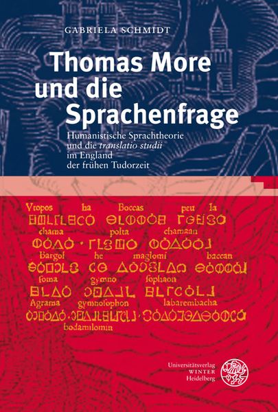 Produktbild: Thomas More und die Sprachenfrage