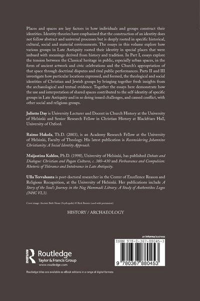 Produktbild: Spaces in Late Antiquity