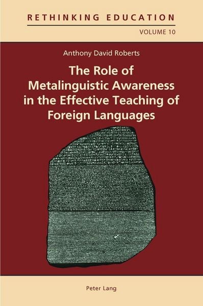 Produktbild: The Role of Metalinguistic Awareness in the Effective Teaching of Foreign Languages