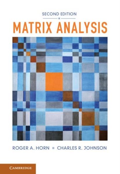 Produktbild: Matrix Analysis