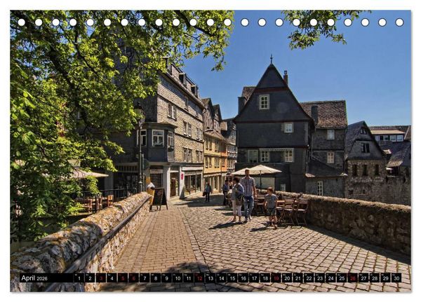 Produktbild: Stadtansichten Wetzlar, die historische Altstadt (Tischkalender 2026 DIN A5 quer), CALVENDO Monatskalender