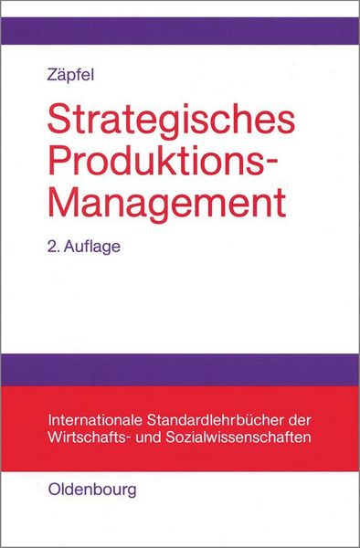 Produktbild: Strategisches Produktions-Management