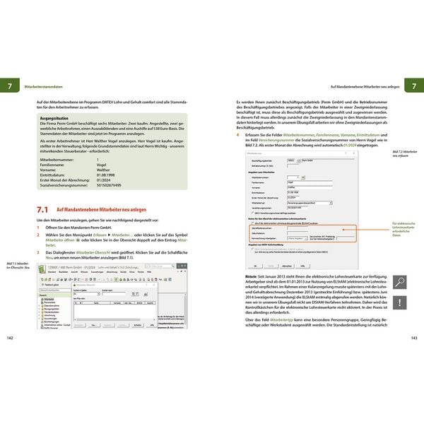 Produktbild: Lohn- und Gehaltsabrechnung mit DATEV Lohn und Gehalt comfort