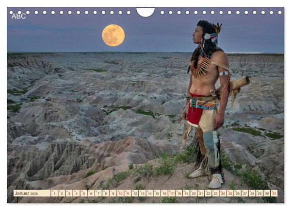 Produktbild: Sioux Im Lande von Sitting Bull (Wandkalender 2026 DIN A4 quer), CALVENDO Monatskalender