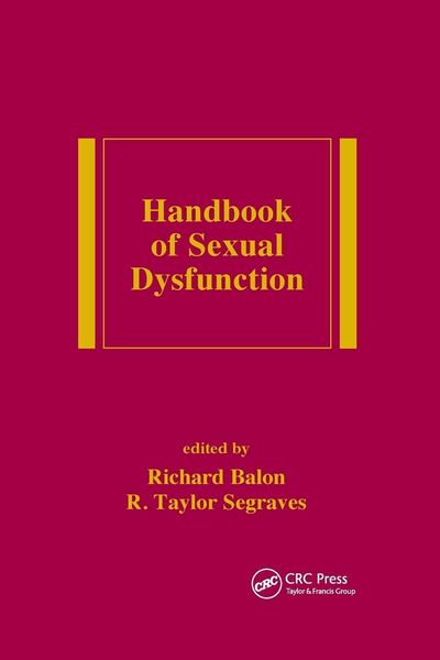 Produktbild: Handbook of Sexual Dysfunction
