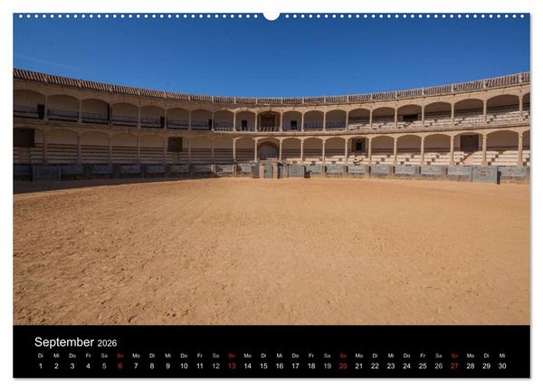 Produktbild: Andalusien (hochwertiger Premium Wandkalender 2026 DIN A2 quer), Kunstdruck in Hochglanz