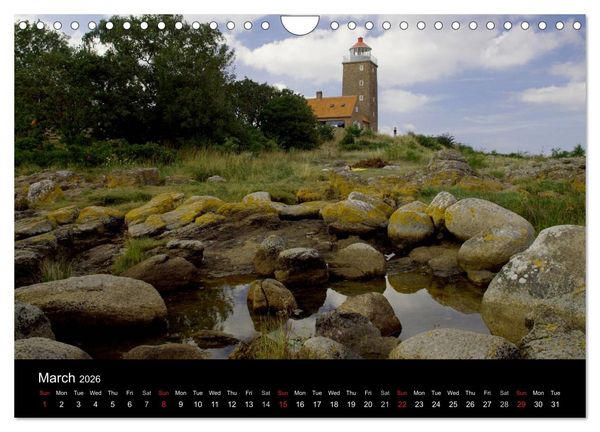 Produktbild: Bornholm - Denmark (Wall Calendar 2026 DIN A4 landscape), CALVENDO 12 Month Wall Calendar
