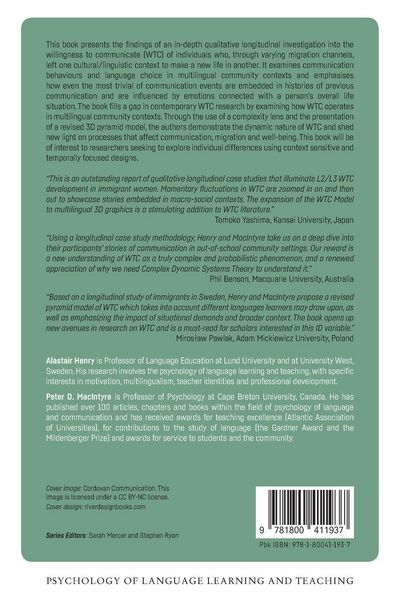 Produktbild: Willingness to Communicate, Multilingualism and Interactions in Community Contexts