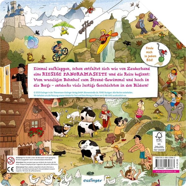 Produktbild: Das Aufklapp-Wimmelbuch