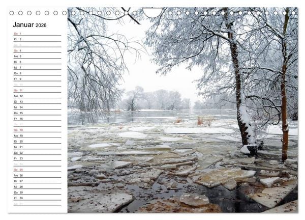 Produktbild: Die Jahreszeiten im Havelland (Wandkalender 2026 DIN A4 quer), CALVENDO Monatskalender