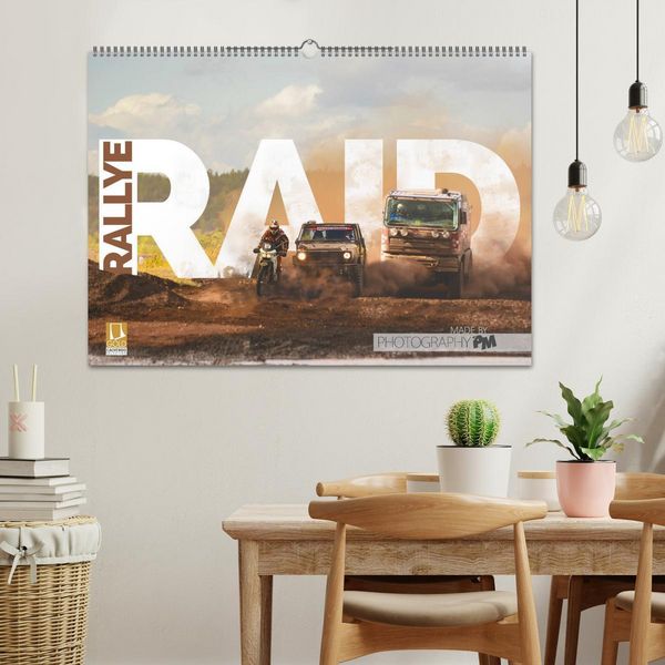 Produktbild: RALLYE RAID (Wandkalender 2026 DIN A2 quer), CALVENDO Monatskalender